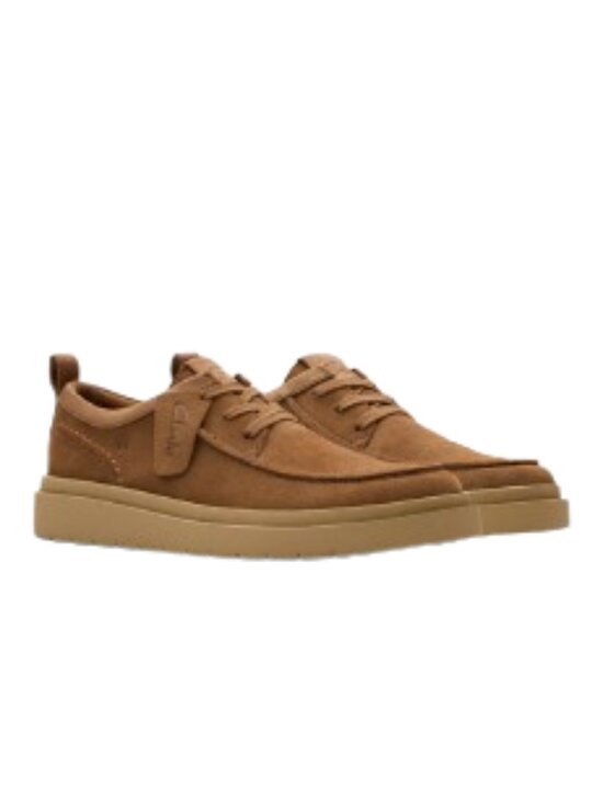 Clarks Other - Clarks Polden Moc Shoes Coler Cola Suede